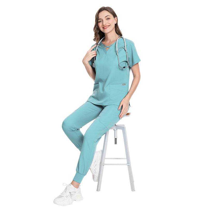 Jogger-Style Medical Scrub Set for Men & Women