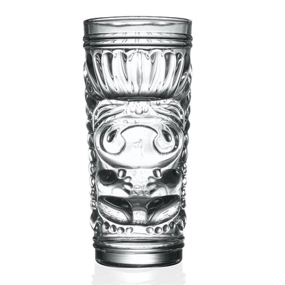 Tiki Glass Tiki Mug Modern Bar Tiki Cooler Clear Tumblers