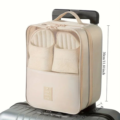 Shoe Bags - Holds 3 Pair of Shoes, Travel Essentials for Flying Carry On Luggage Accessories