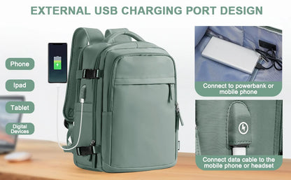 Luggage Laptop Daypack Carry on Backpack, Large Travel Backpack for Women .Man's Cabin Backpack Laptop bag Student School Bags