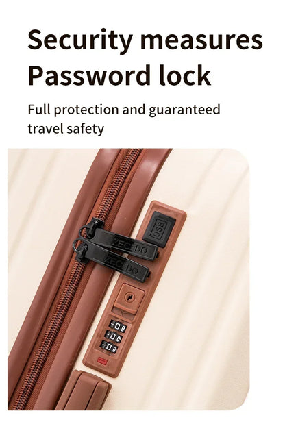 20-28 Inch Aluminum-Magnesium Luggage: Carry-On Trolley with Cup Holder and 4-Wheel Spinner-Durable Lightweight Travel Suitcase