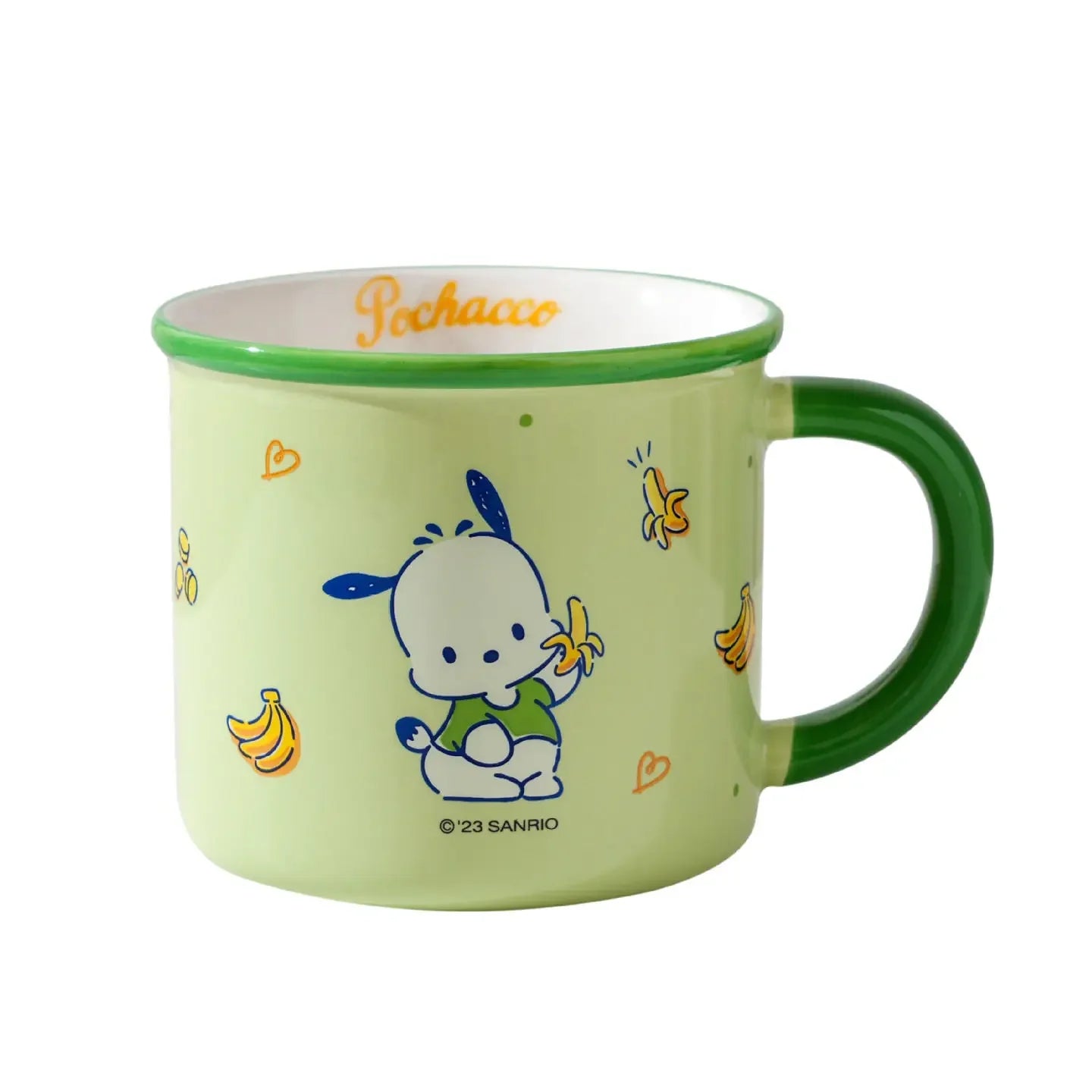 Tumbler Hello Kitty Ceramics Cartoon Printing Household Glass Dormitory Mug Delicate Fashion Practical Lidless Cute Cup
