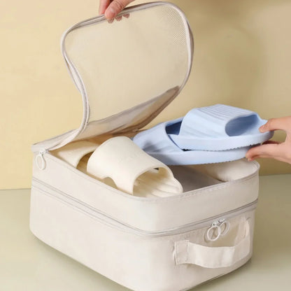 Shoe Bags - Holds 3 Pair of Shoes, Travel Essentials for Flying Carry On Luggage Accessories
